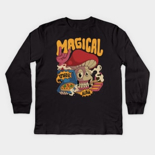 Magical Weed Kids Long Sleeve T-Shirt